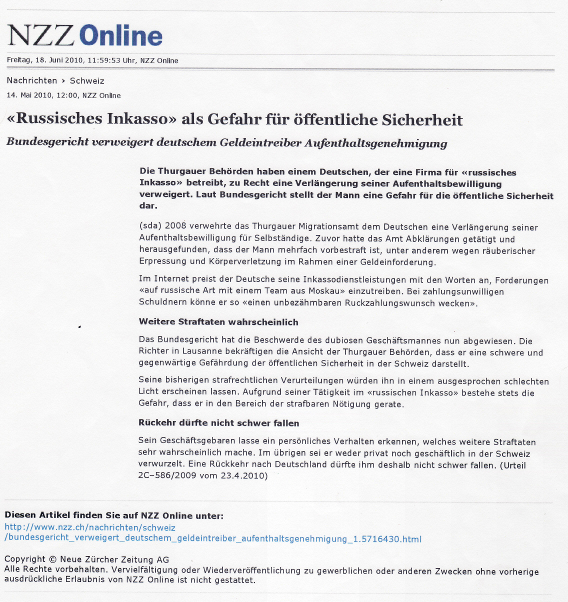 NNZ online